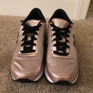Rose Gold New Balance Sneakers